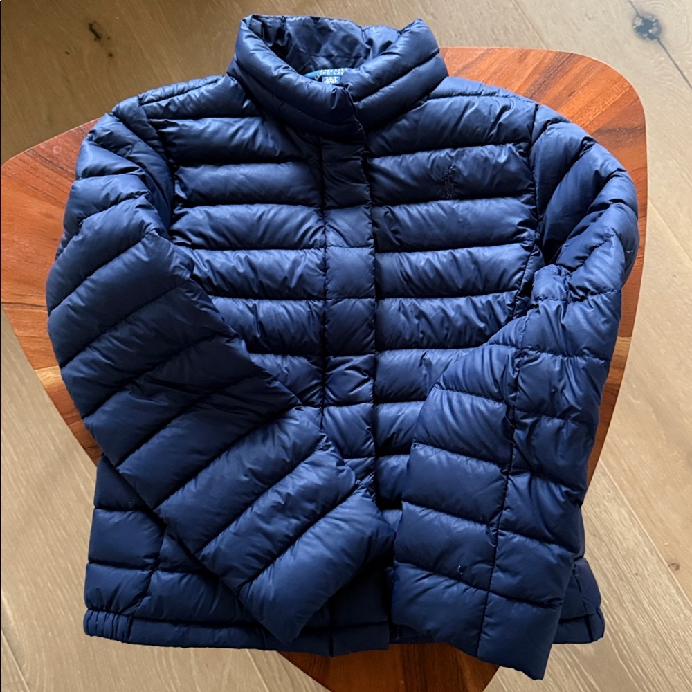 Ralph Lauren Midnight Blue Puffer Coat